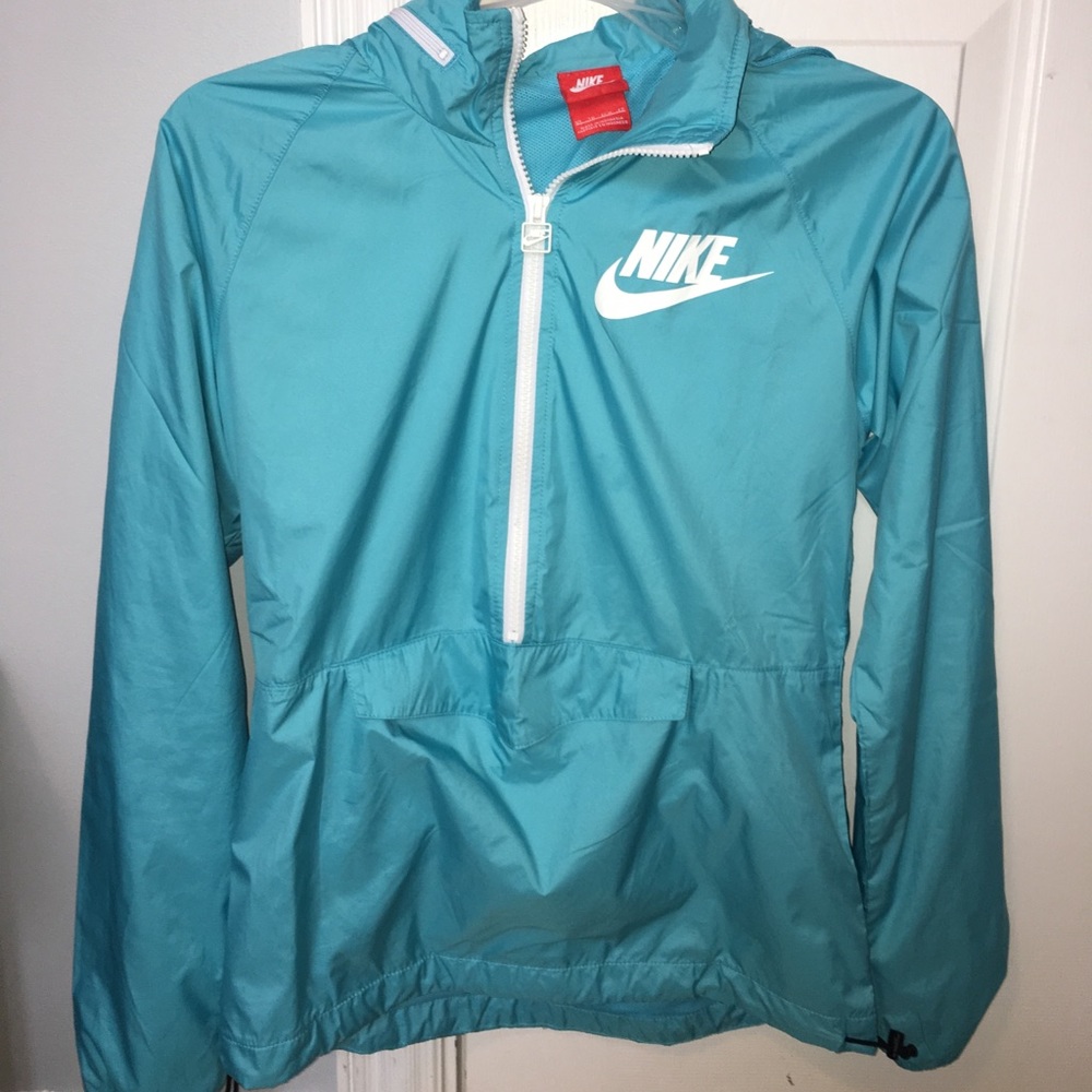 Nike windbreaker half zip